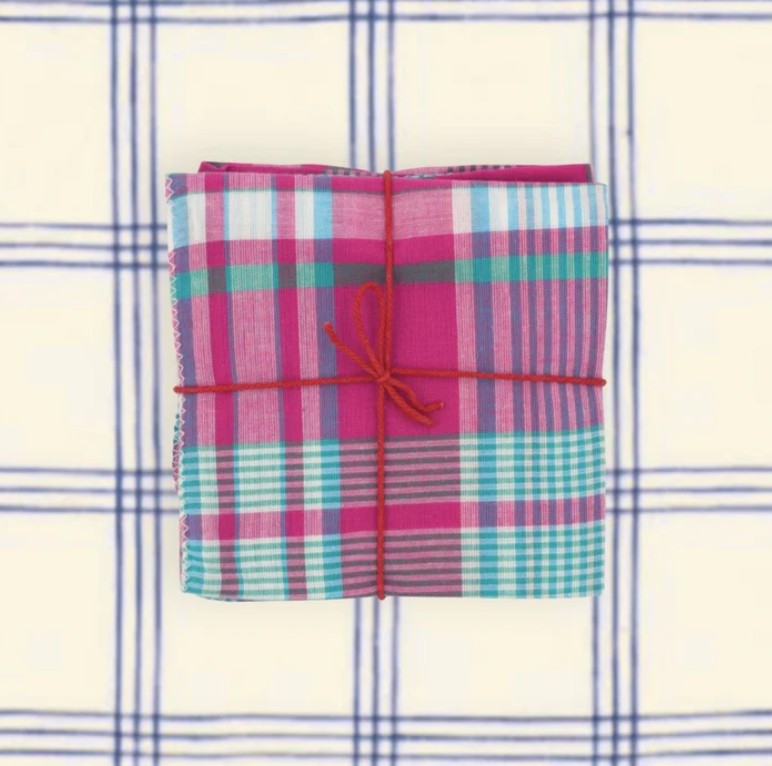 Serviette de table en tissu - Cyclone - Carmine