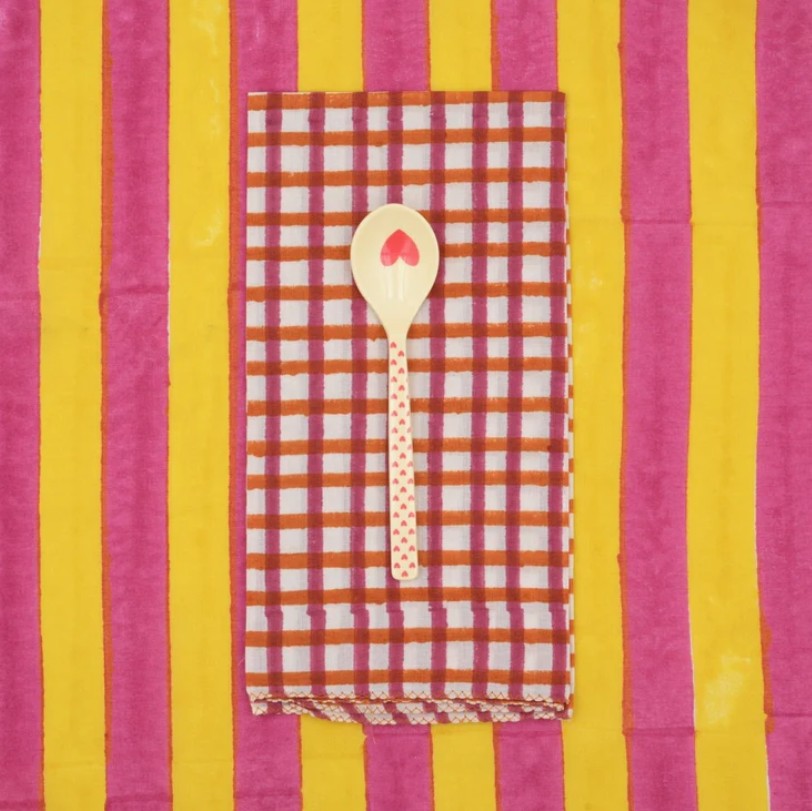 Serviette de table en tissu - Mira - Garnet