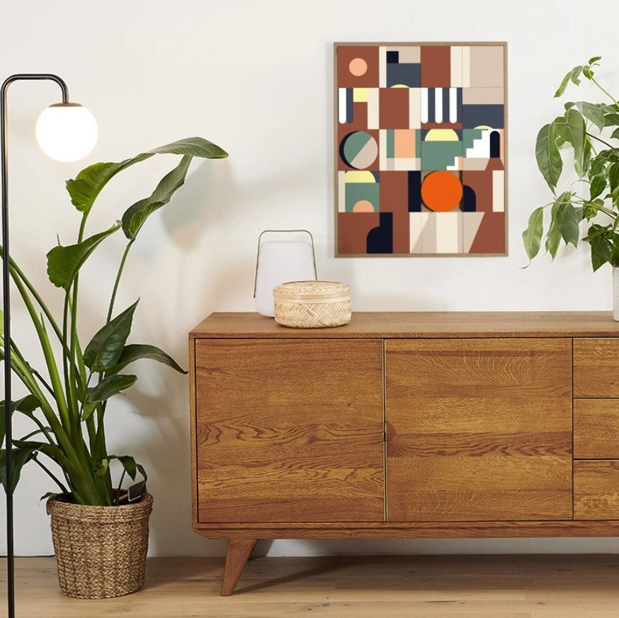 Tableau Décoratif Mural Artistique en Bois - Ariad