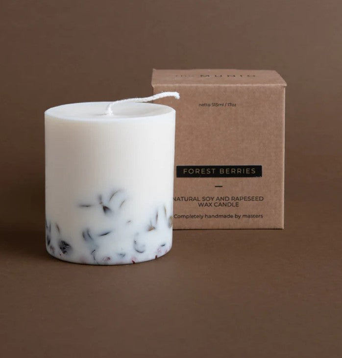 Soy wax candle - 515ml - Forest berries