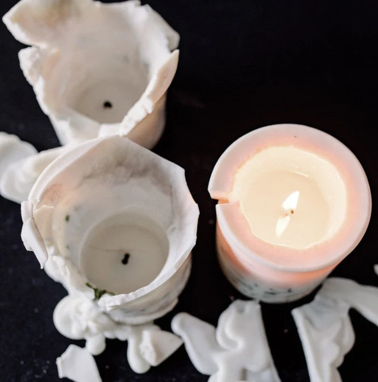 Soy wax candle - 515ml - Linden flowers