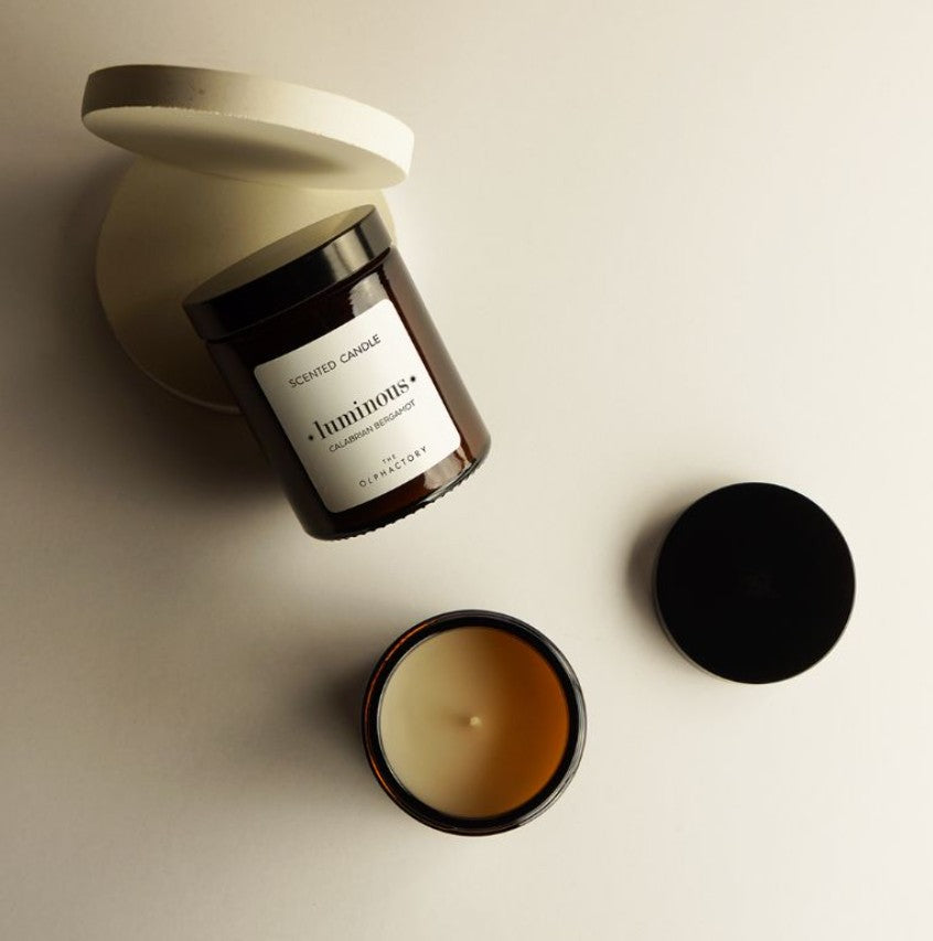 Bougie en verre 135g - Luminous - Calabrian Bergamot