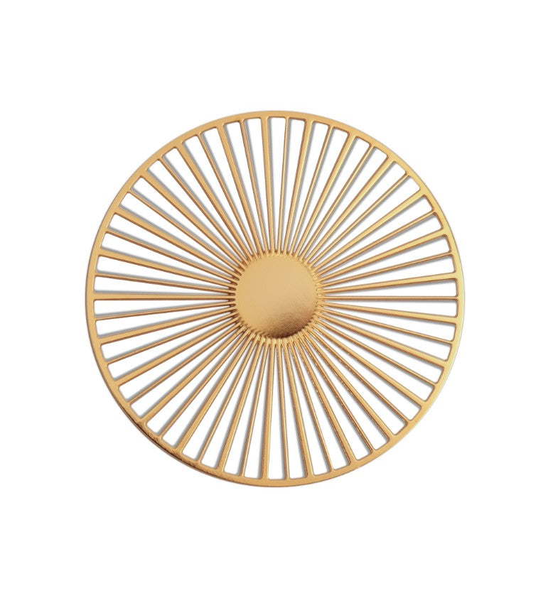 Broche magnétique - Solar - rosé