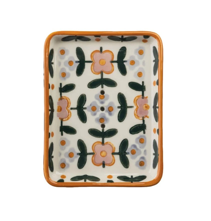 Soap Dish - Floruna - Orange - POR979