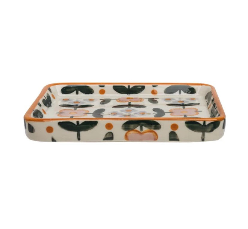 Soap Dish - Floruna - Orange - POR979
