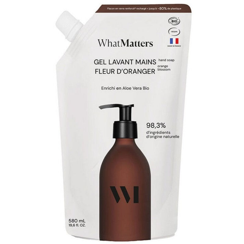 Eco-recharge Gel Lavant Mains 500ml - fleur d'oranger