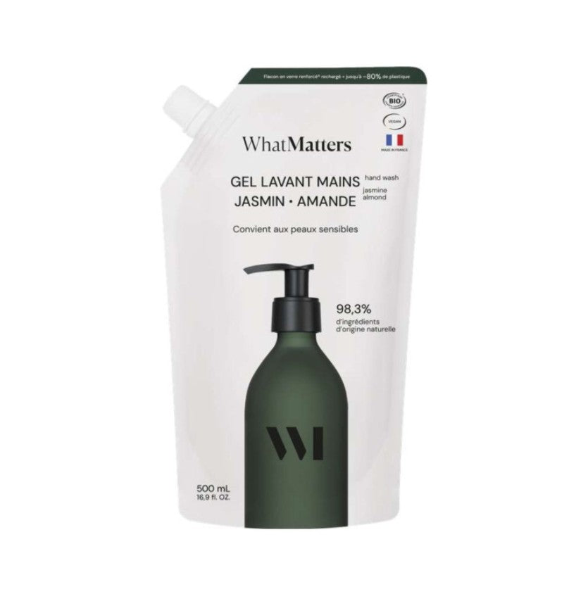 Eco-recharge Gel Lavant Mains 500ml - jasmin & amande