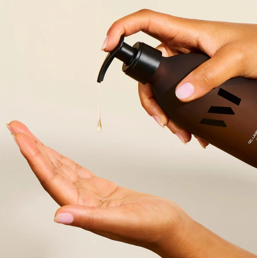 Flacon ambré Gel Lavant Mains 290ml - Fleur d'oranger