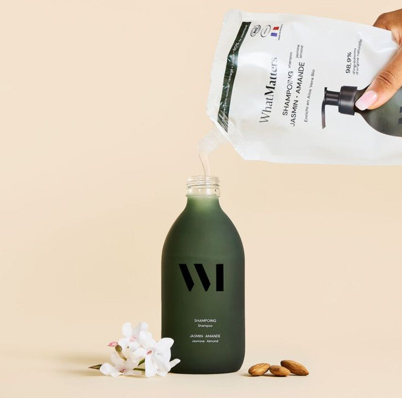 Eco-recharge shampoing - jasmin amande - 500ml