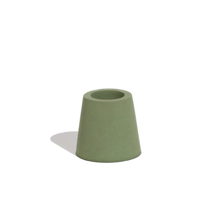 Bougeoir souche vert