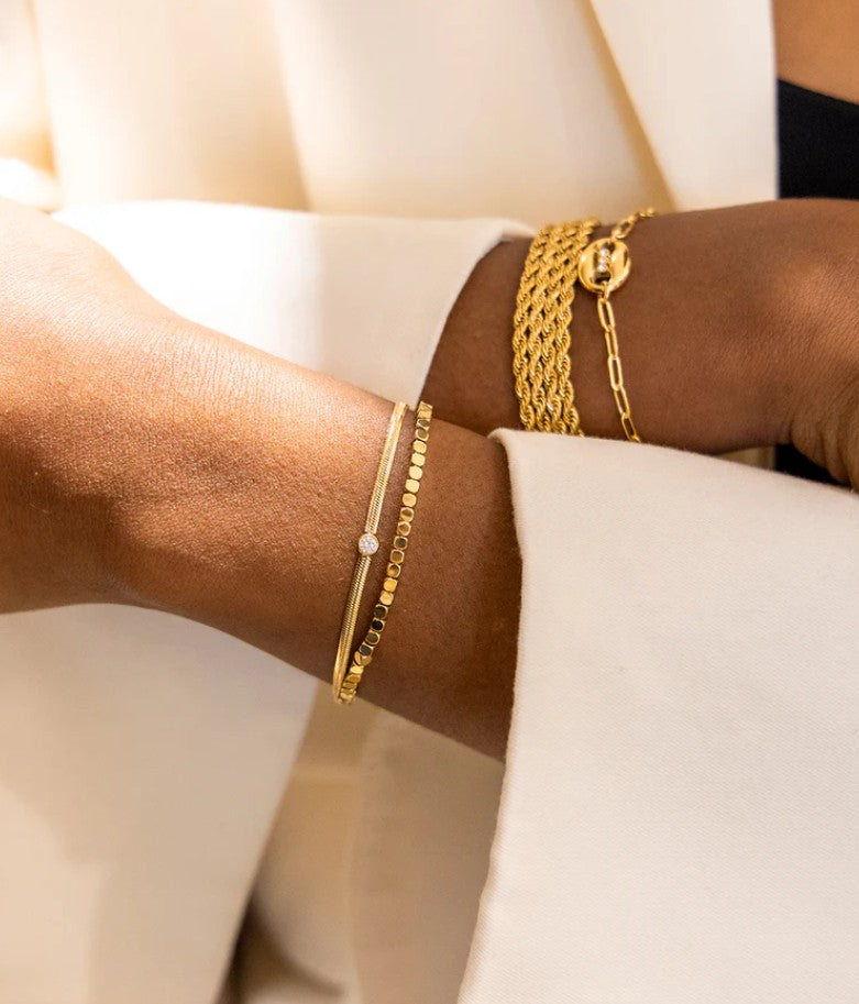 Bracelet Adamo - nude